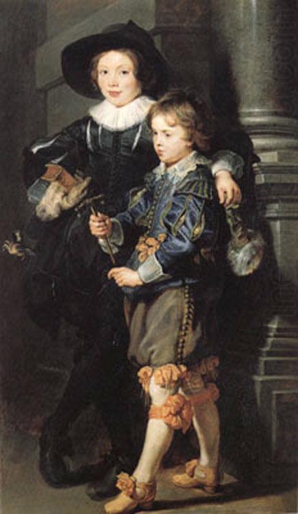 Peter Paul Rubens Albert and Nicolas Rubens (mk01) china oil painting image